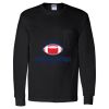Unisex Ultra Cotton® Long Sleeve Pocket T-Shirt Thumbnail