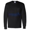 Unisex Ultra Cotton® Long Sleeve Pocket T-Shirt Thumbnail
