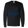 Unisex Ultra Cotton® Long Sleeve Pocket T-Shirt Thumbnail