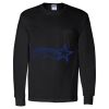 Unisex Ultra Cotton® Long Sleeve Pocket T-Shirt Thumbnail